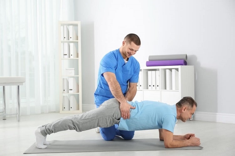 استراحت برای دیسک کمر
